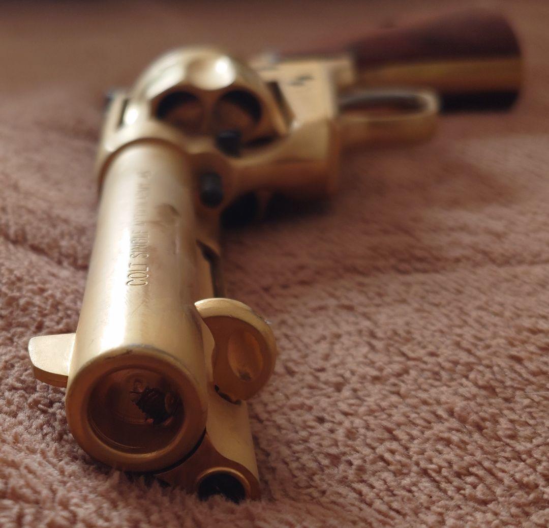 【美品黄金色】COLT S.A.A. 45 ピースメーカー SMG規格合格品