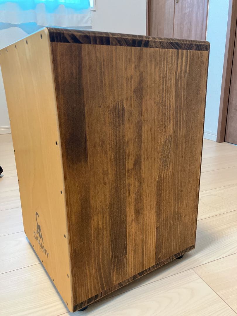 CHAANY 木製カホン ナチュラルウッド