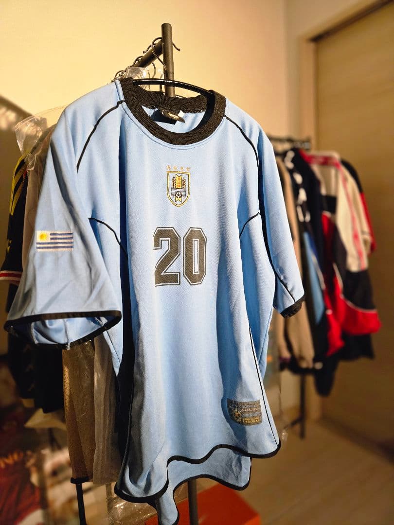【入手困難】レコバ 2001 ウルグアイ代表 ユニフォーム