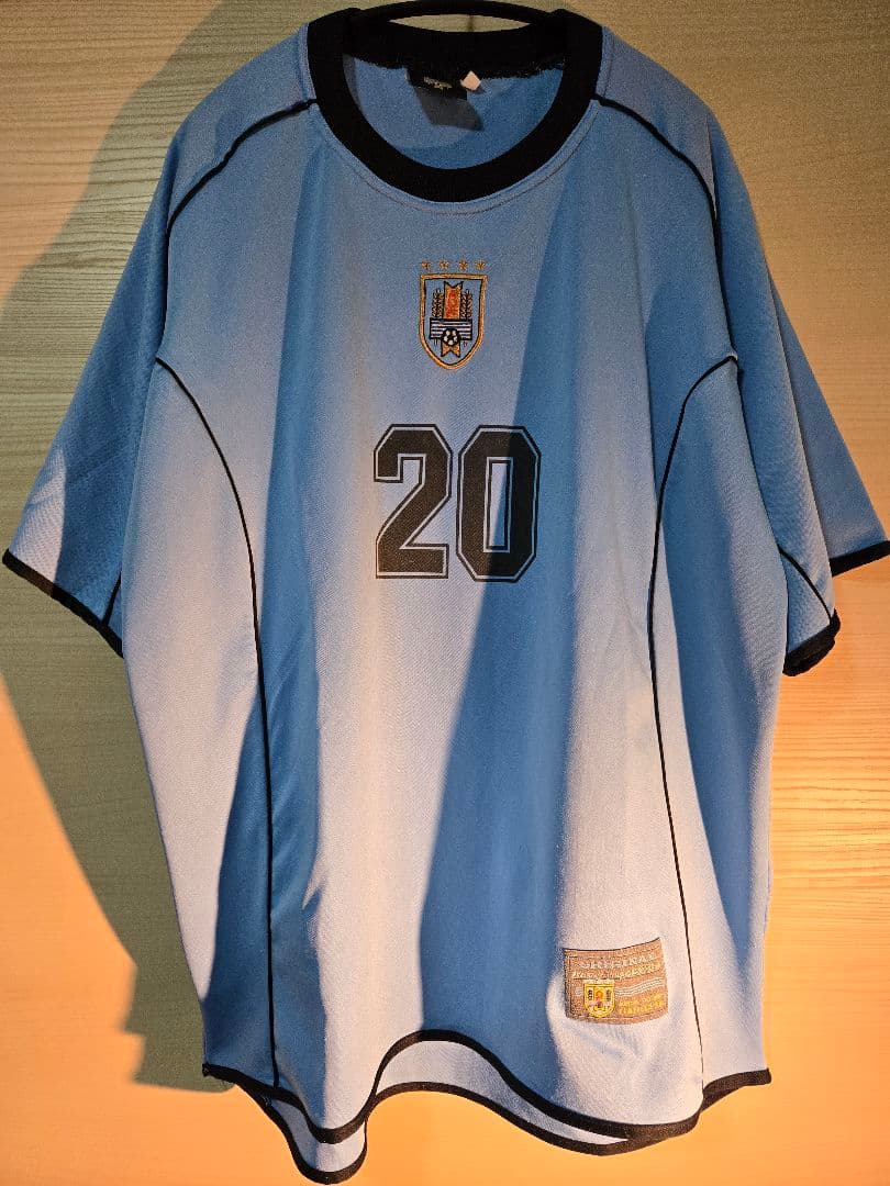 【入手困難】レコバ 2001 ウルグアイ代表 ユニフォーム