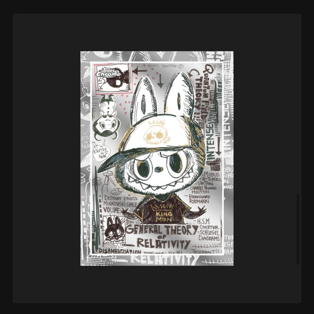 2025 Topps Chrome Labubu 1box 新品・未開封