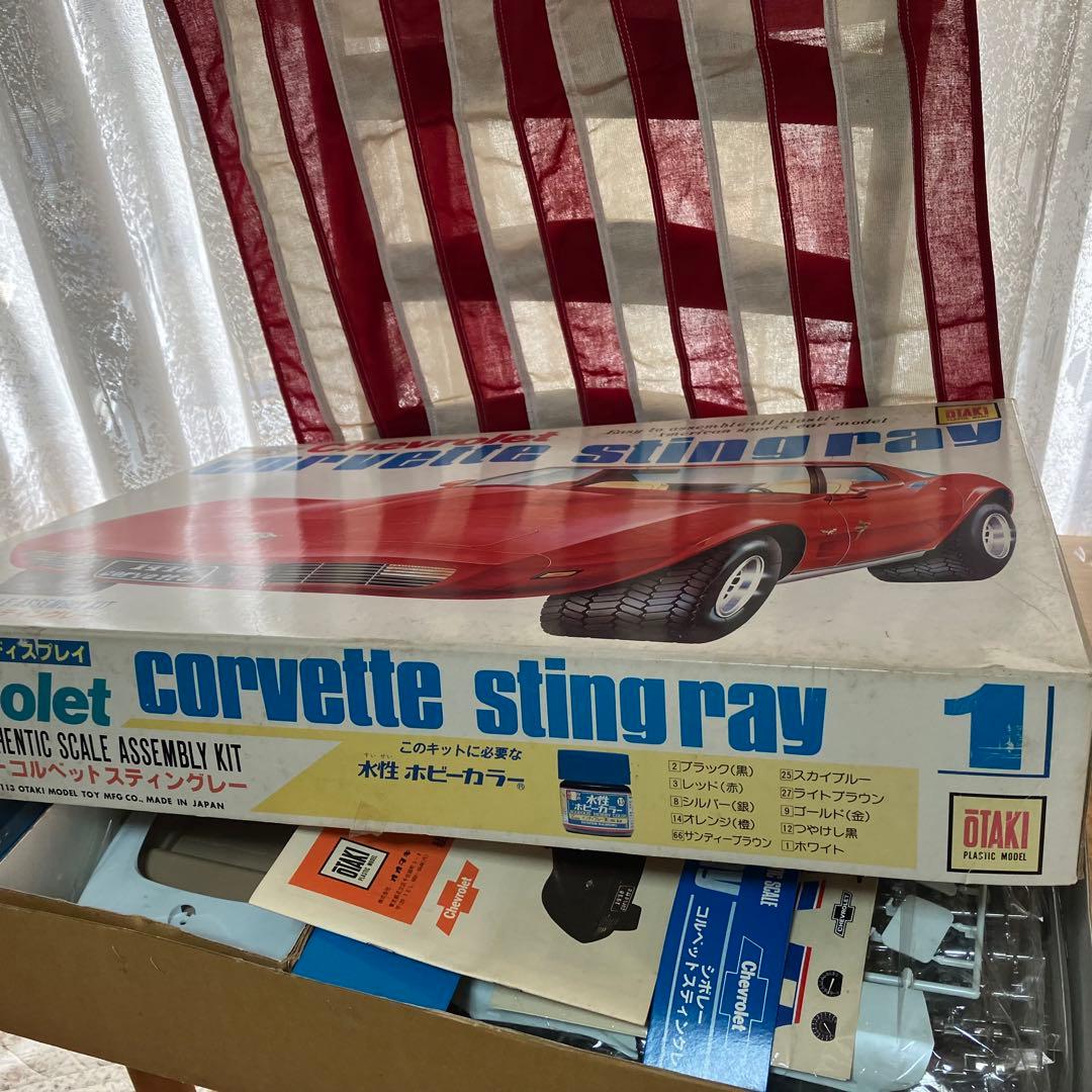 オオタキ（OTAKI）1/12シボレー コルベット スティングレイ1978 年式