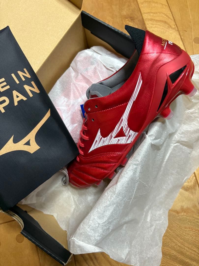 新品　40周年限定　レアサイズ　ミズノ　モレリア ネオ4 JAPAN 25.5