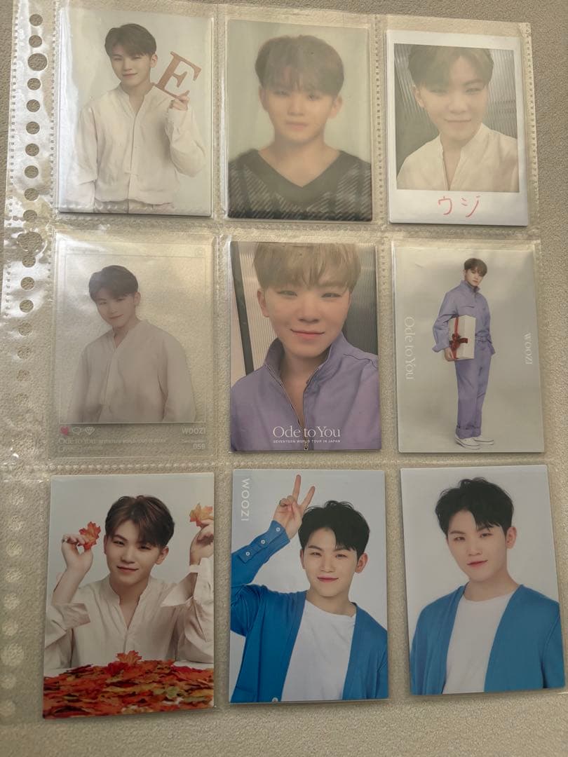 SEVENTEEN ウジ woozi WOOZIトレカ ポストカード うちわ等