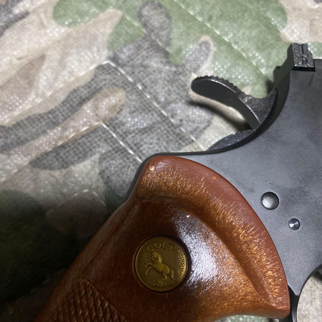 タナカ コルトパイソン 4インチ Rモデル HW ガスリボルバー