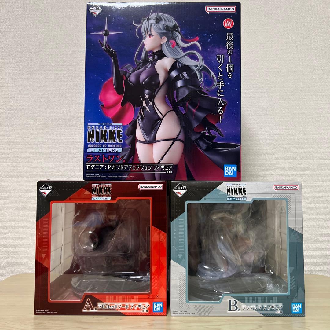 一番くじ 勝利の女神：NIKKE CHAPTER6フィギュアセット