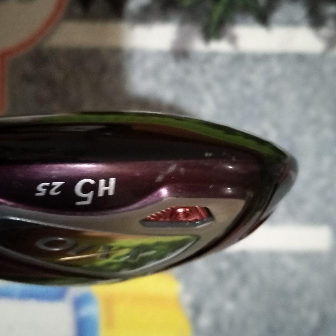 XXIO10 H5 ユーティリティ ボルドー レディース Lシャフト