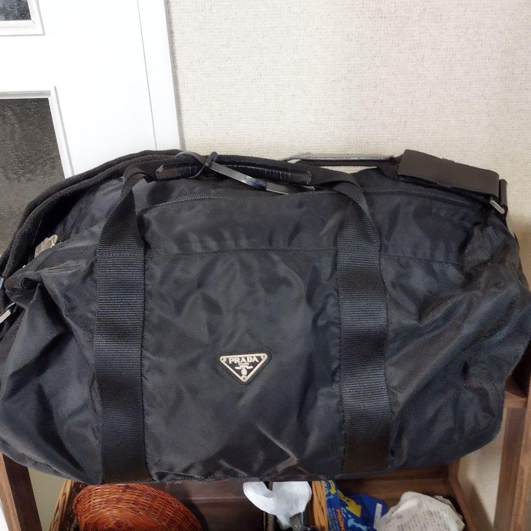 PRADA プラダ　ナイロンボストンバッグ　黒