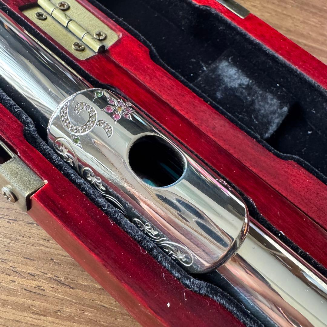 フルート頭部管 専用ケース付き