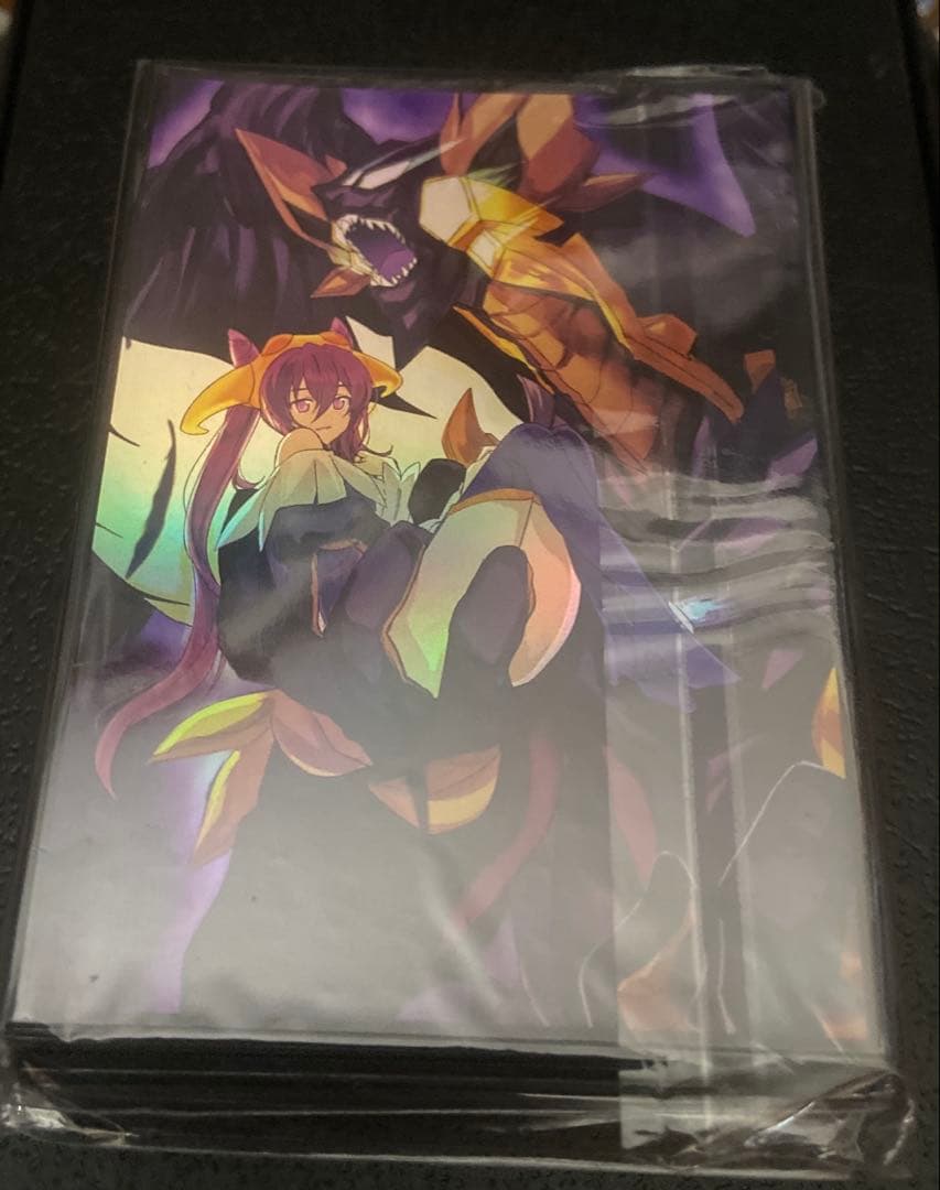 バトスピ　ヴィオレ魔ゐ　紫乃宮まゐ　ダノヴァXV 超星　同人　スリーブ　40枚