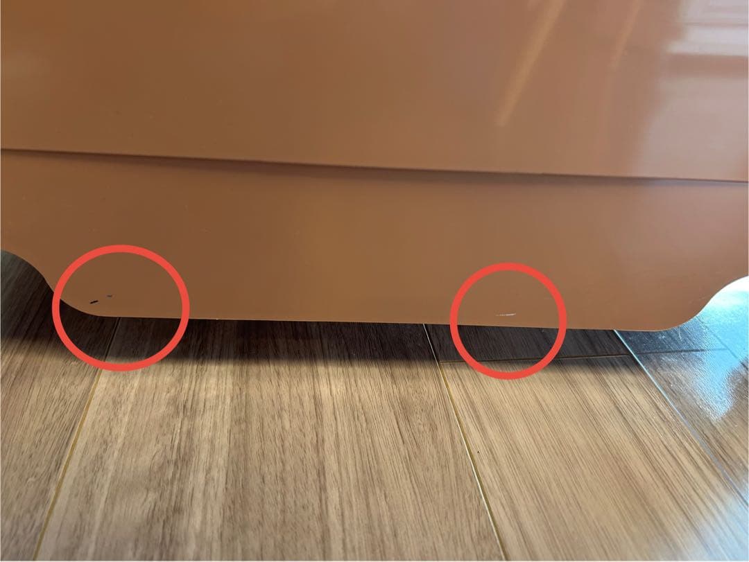 キャスター付きワゴン　3段　ボビーワゴン　ピンク