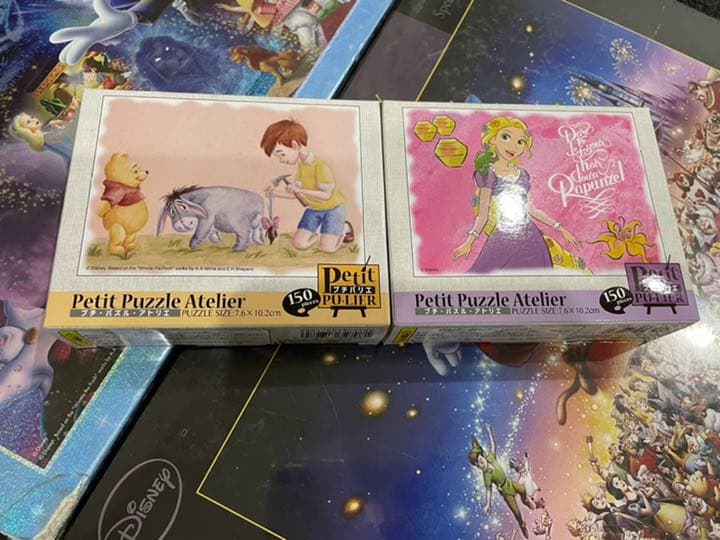 ディズニー　ミッキーパズル1000ピース4個セット