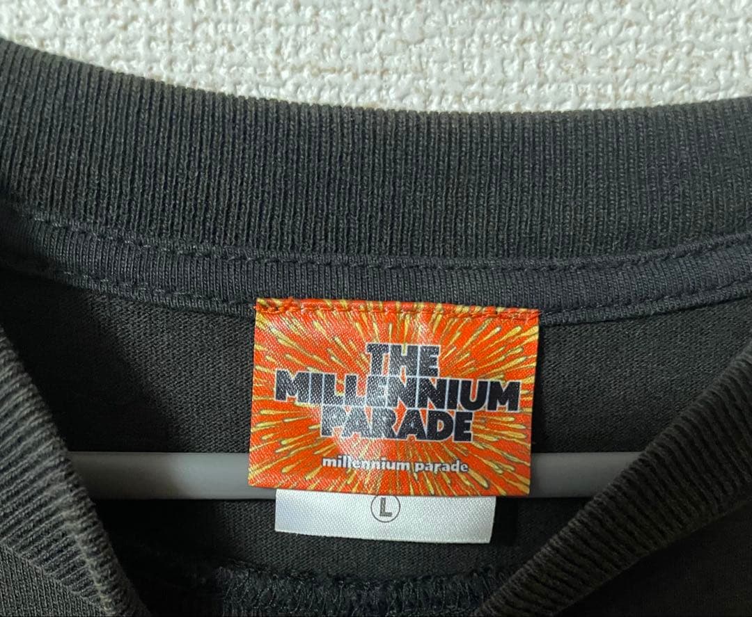 ミレパ millennium parade Tシャツ Lサイズ 黒 墨黒