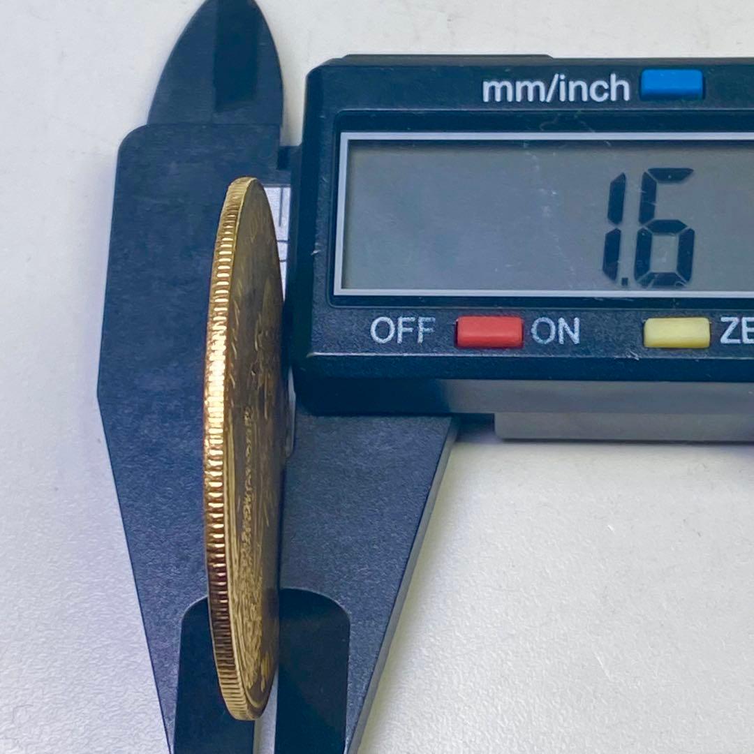 海外古銭　オーストリア　ダカット　双頭の鷲　　1915年