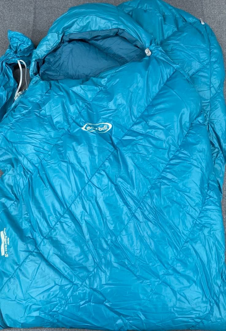 N409◯ モンベル アルパイン ダウンハガー 650 寝袋 ダウン