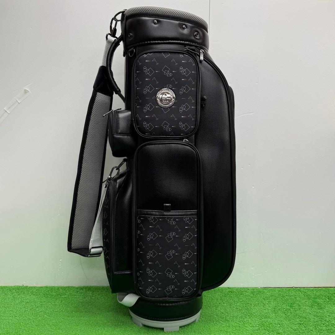 ロイヤルコレクション キャディバッグ　ゴルフバッグ　9インチ　ブラック