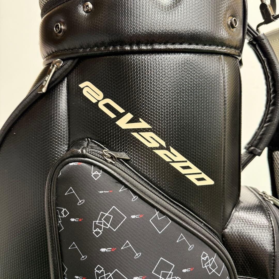 ロイヤルコレクション キャディバッグ　ゴルフバッグ　9インチ　ブラック