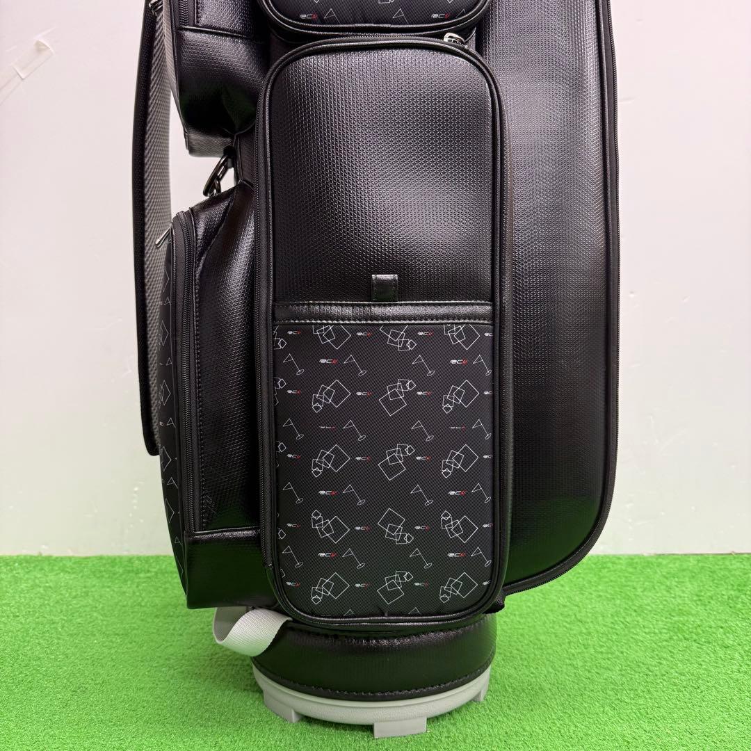 ロイヤルコレクション キャディバッグ　ゴルフバッグ　9インチ　ブラック