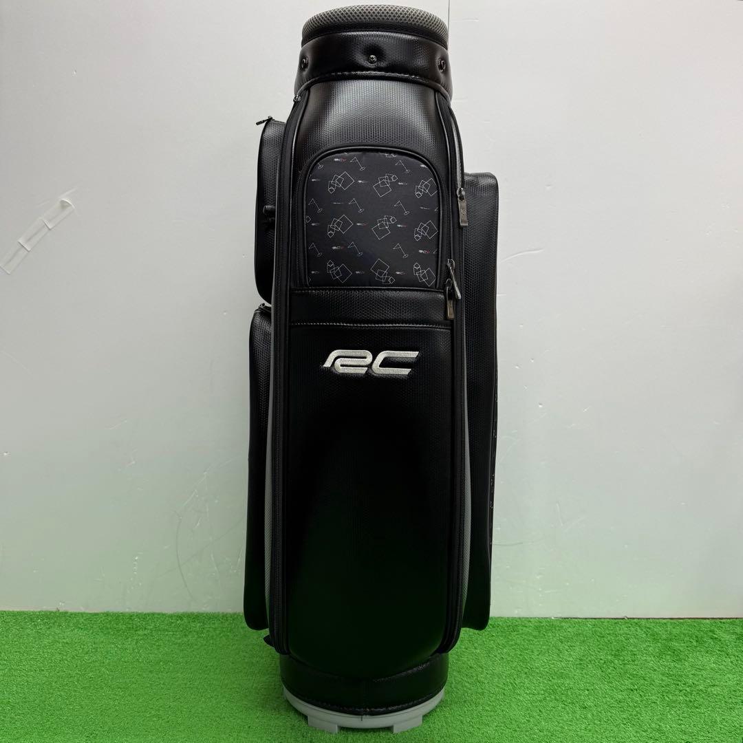 ロイヤルコレクション キャディバッグ　ゴルフバッグ　9インチ　ブラック