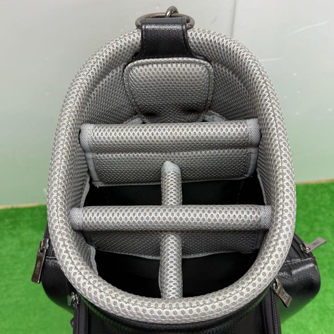 ロイヤルコレクション キャディバッグ　ゴルフバッグ　9インチ　ブラック