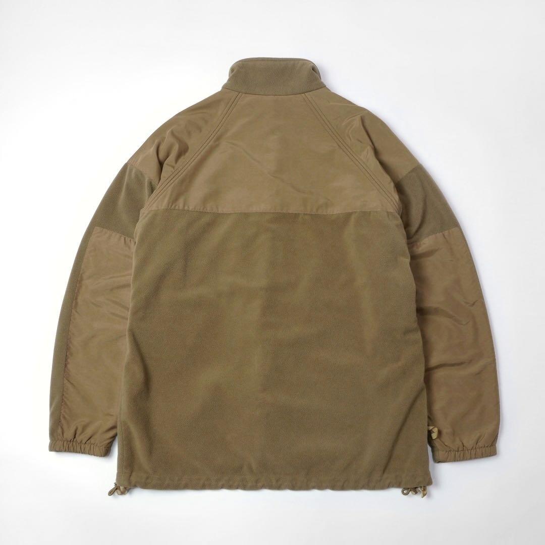 US NAVYミリタリーフリースジャケットECWCSライナーSコヨーテ米軍物レア