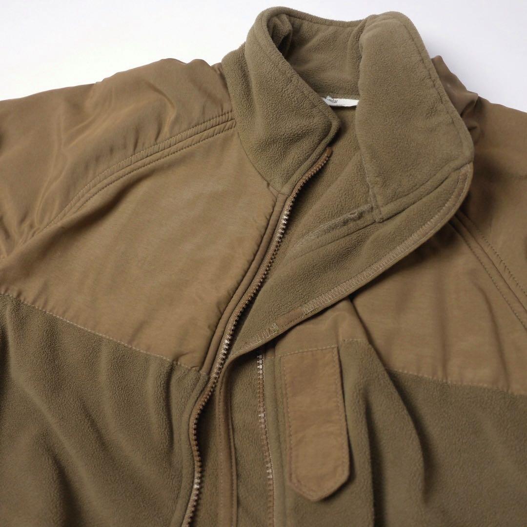 US NAVYミリタリーフリースジャケットECWCSライナーSコヨーテ米軍物レア