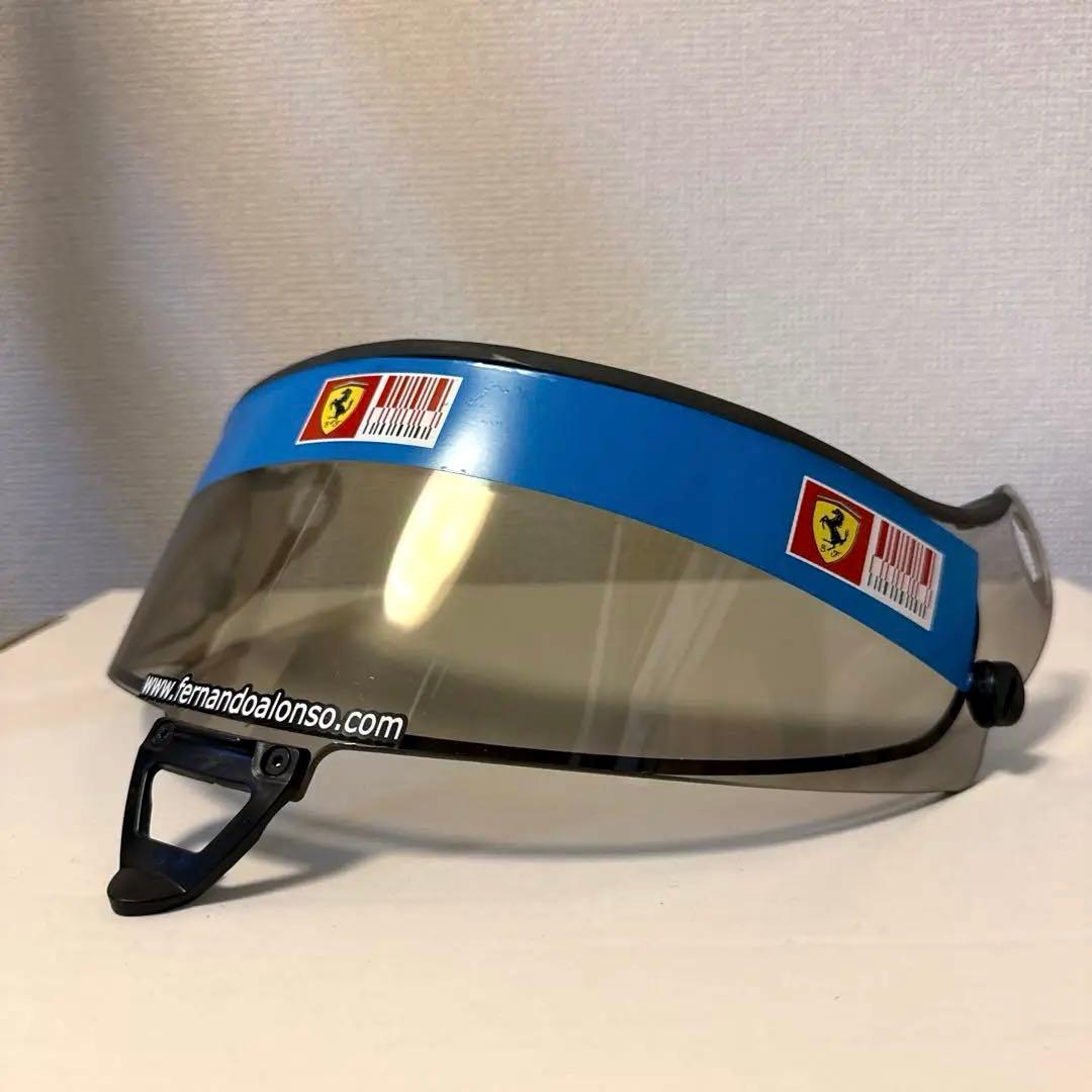 【希少品】2010 フェルナンド・アロンソ フェラーリ オリジナルバイザー