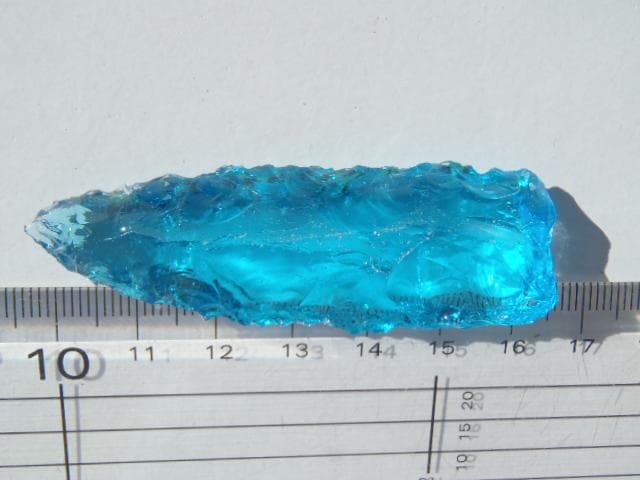 ブルートパーズ 石器 石槍 模写