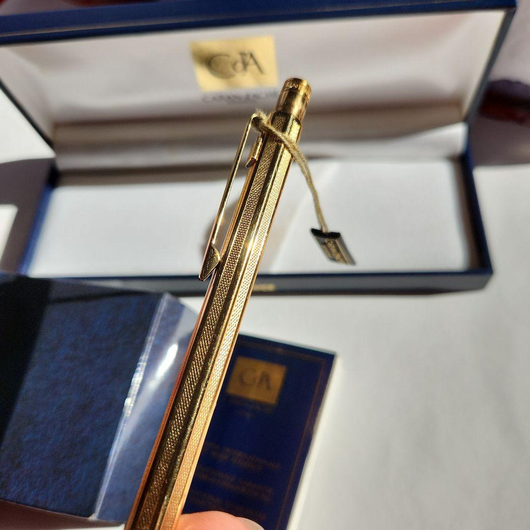 CARAN d'ACHE ボールペン 金メッキ