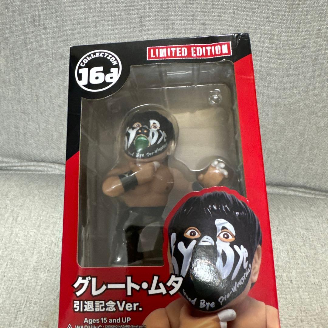 グレートムタ 引退記念バージョン 1000個限定フィギュア　オマケつき