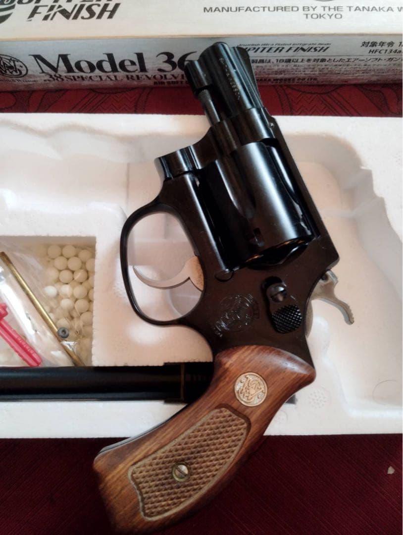 スミス&ウェッソンM36.2インチ スチールジュピターフィニッシュver.2