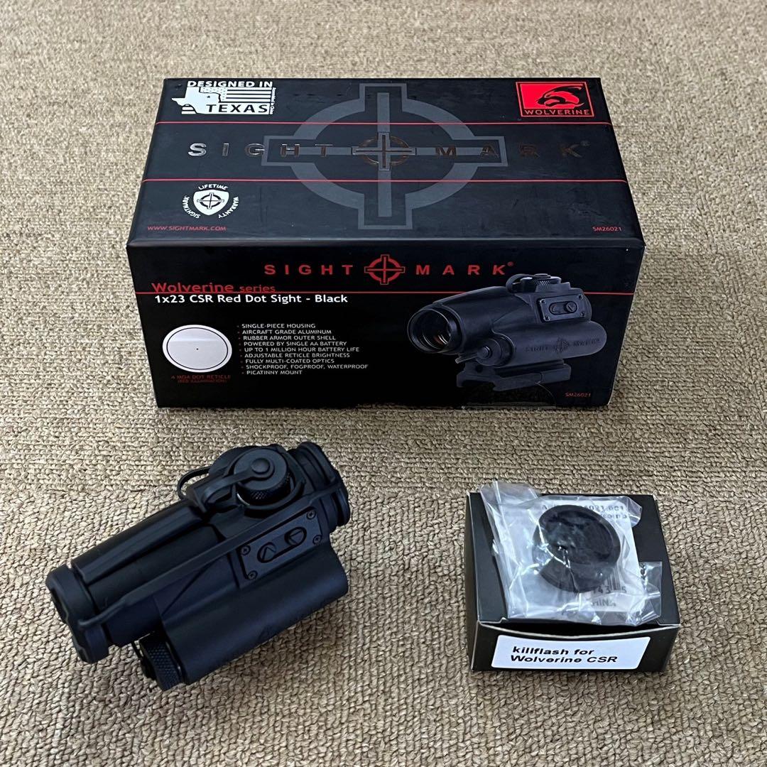 サイトマーク●SIGHTMARK 1x23CSRドットサイトSM26021●NV