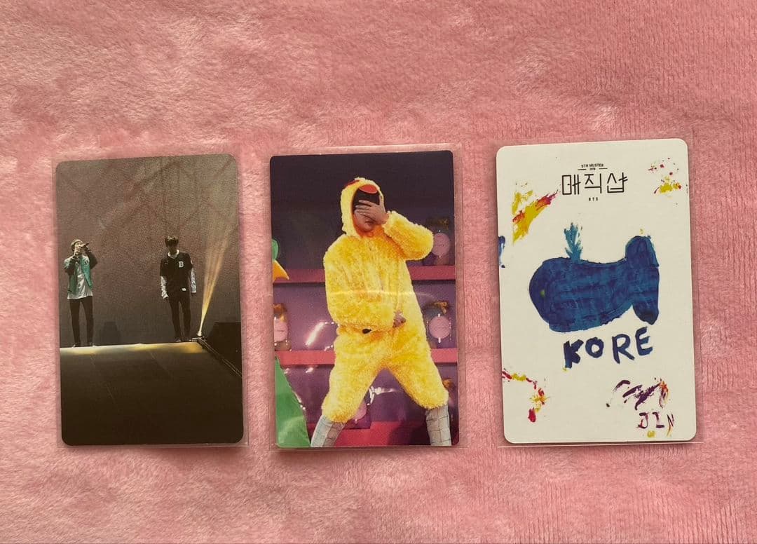 BTS JIN ソクジン　トレカ