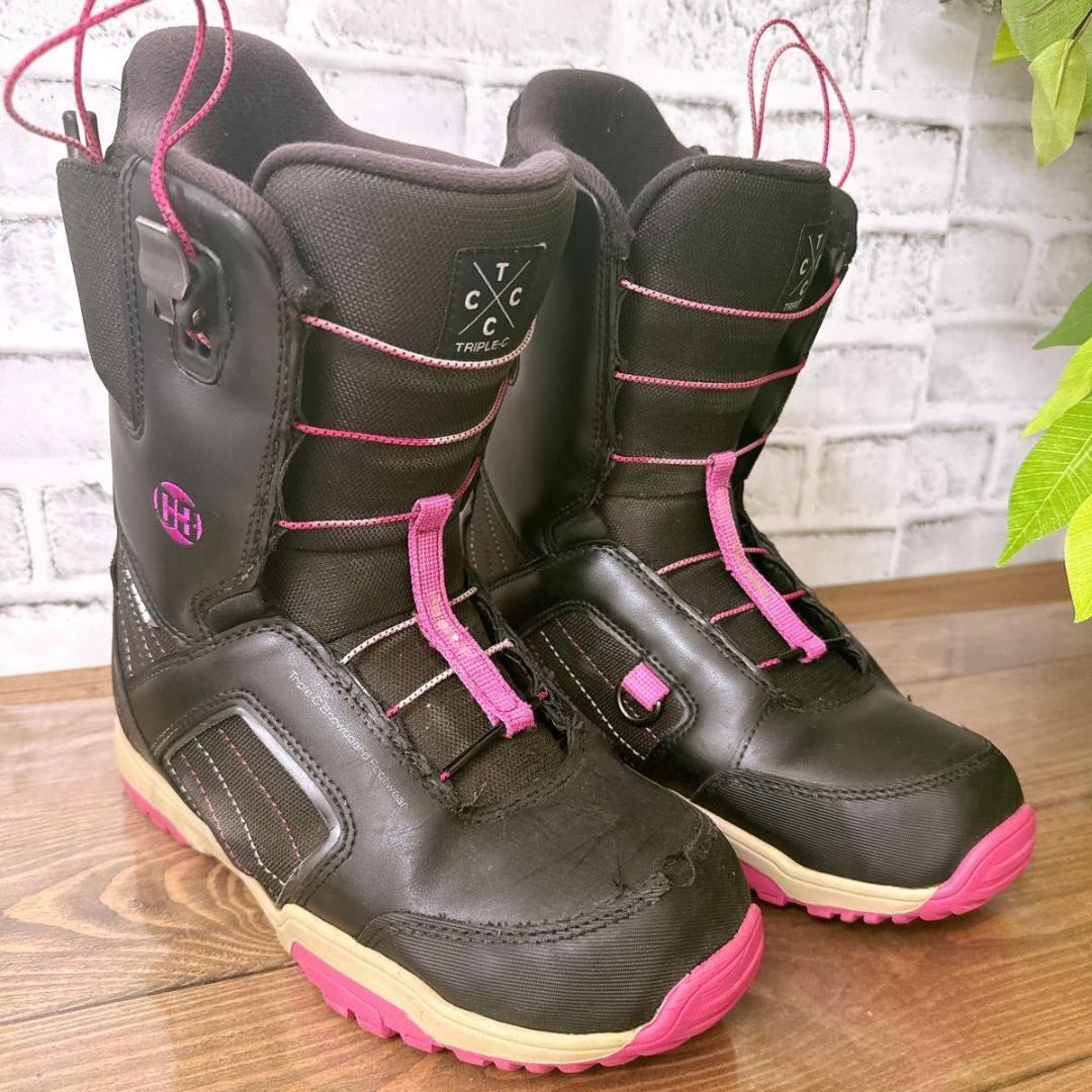 HEAD 初心者レディーススノーボード3点セット 146cm ブーツ25.5cm