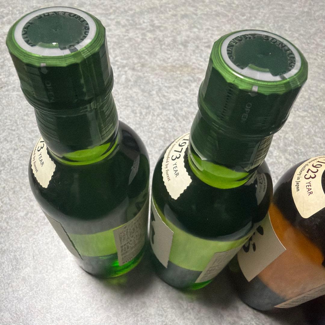 山崎　白州　180ml ミニボトル　4本　ウイスキー　サントリー