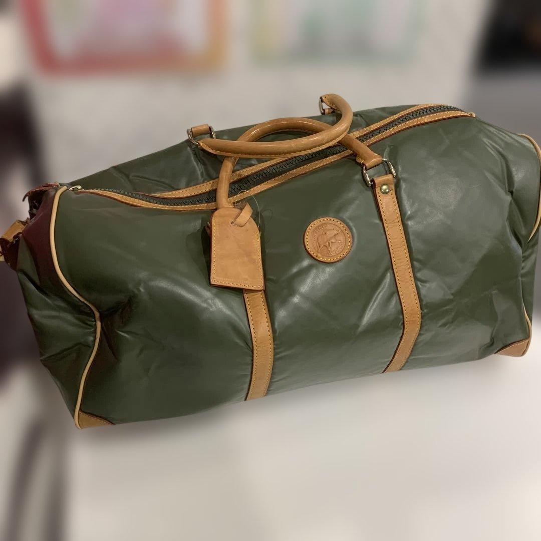 【K】ハンティングワールド ボストンバッグ オリーブグリーン28