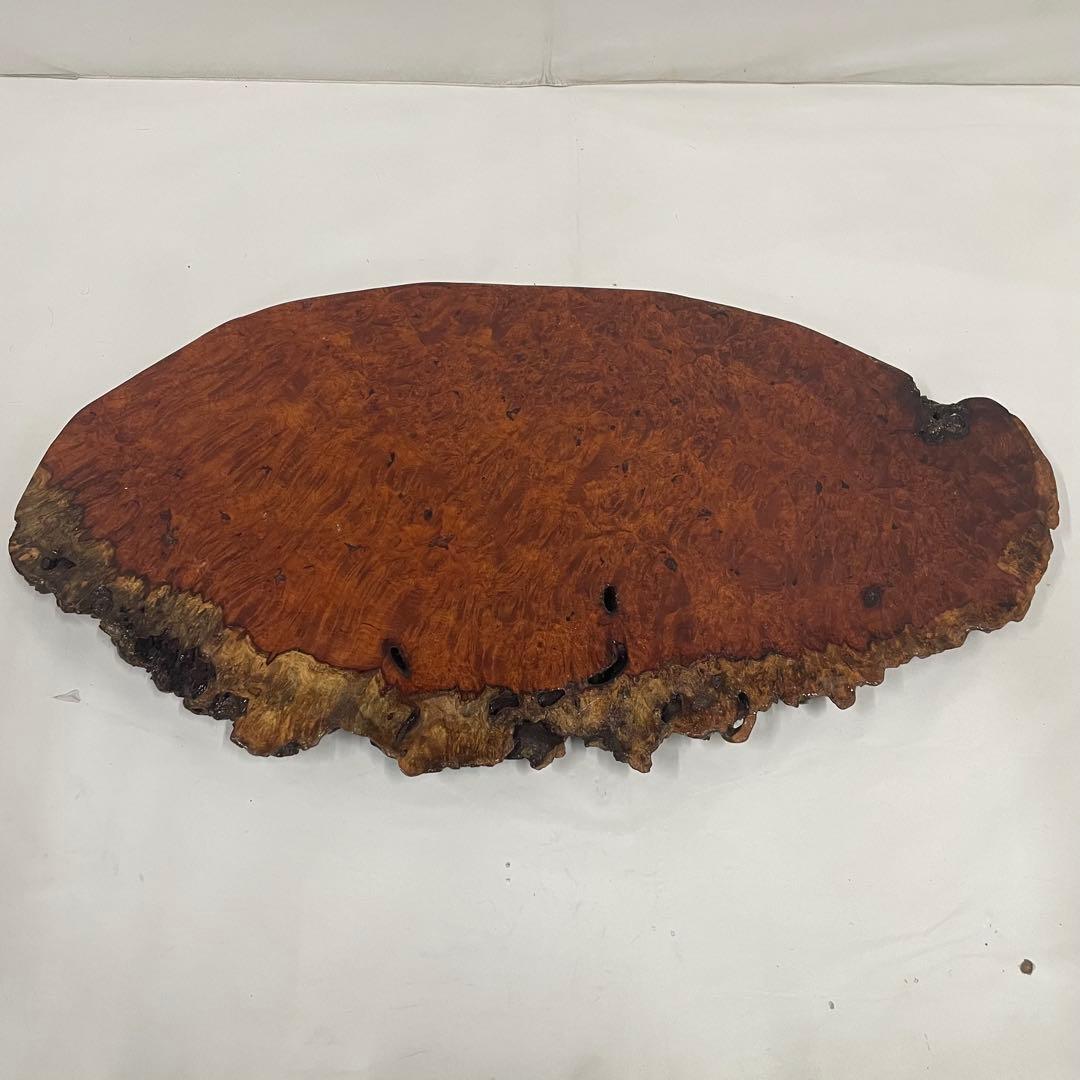 花梨瘤 一枚板 天然木 飾り板 瘤杢 花台 美術品 アンティーク