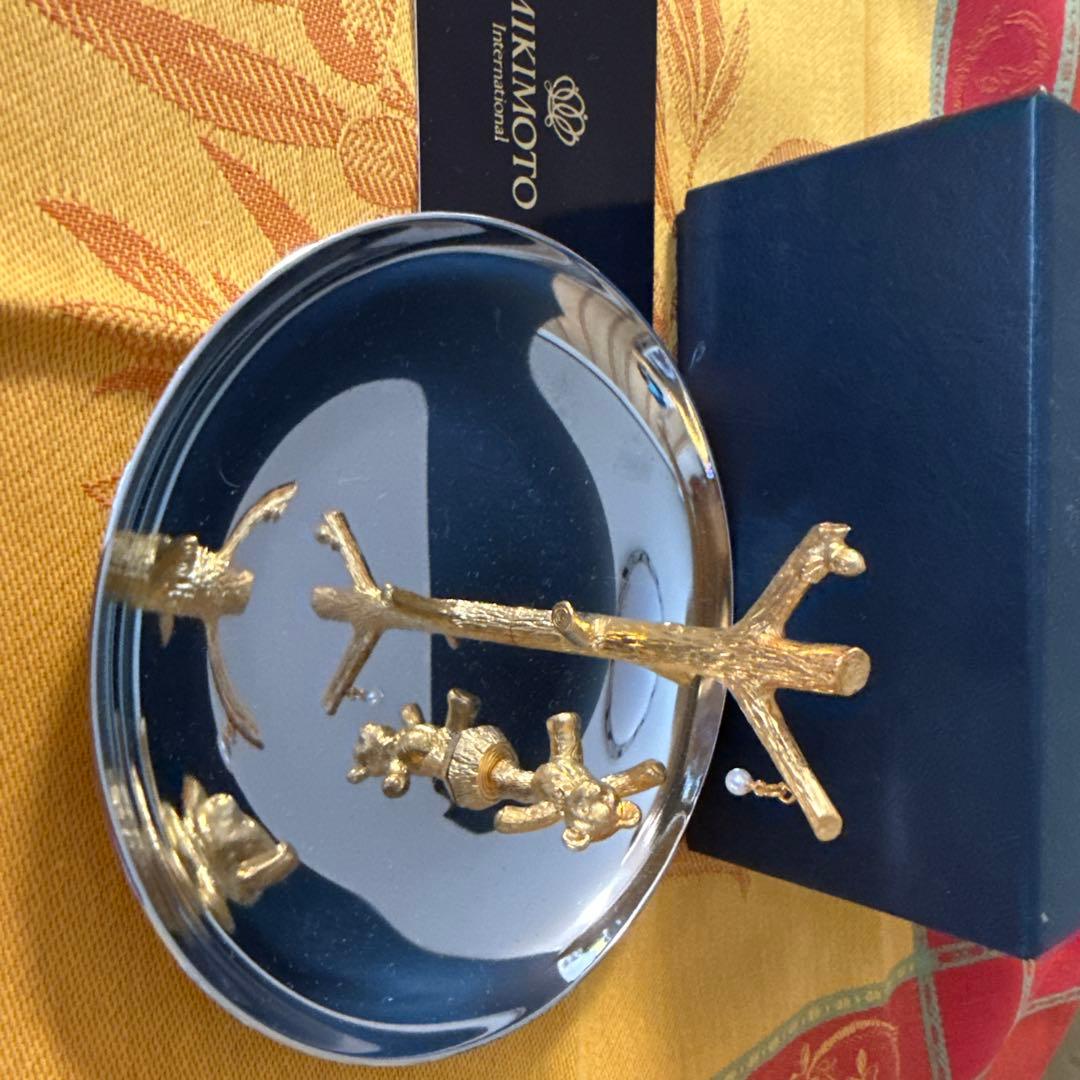 Mikimoto 新品アクセサリートレイ　箱付き