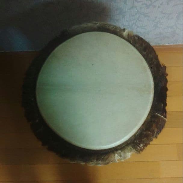 ジャンベ　直径約35cm 高さ約65cmアフリカドラム　民族楽器　①