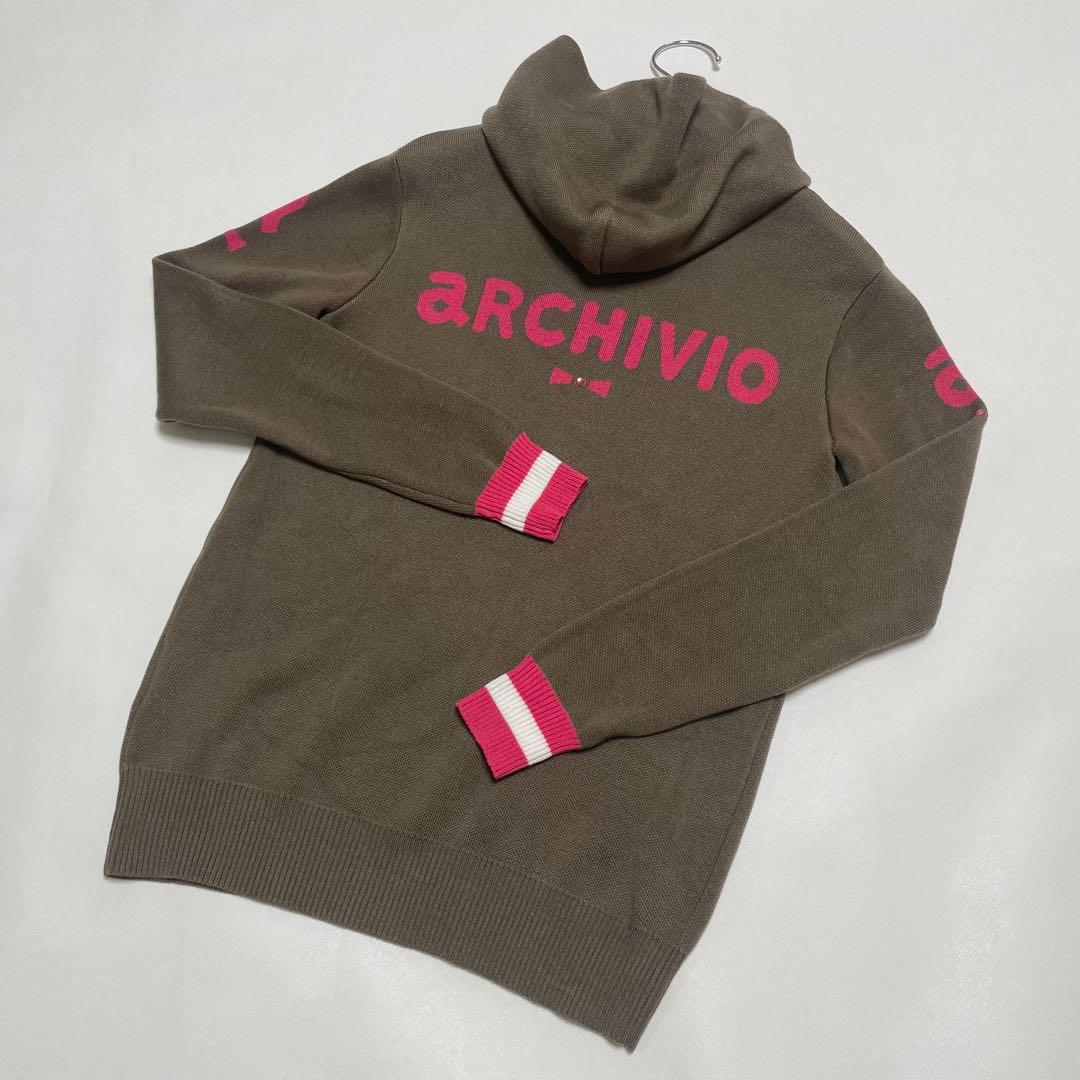 秋冬⛳️アルチビオ☆普段使いにも可愛いフード付きニット☆ニットパーカー☆36