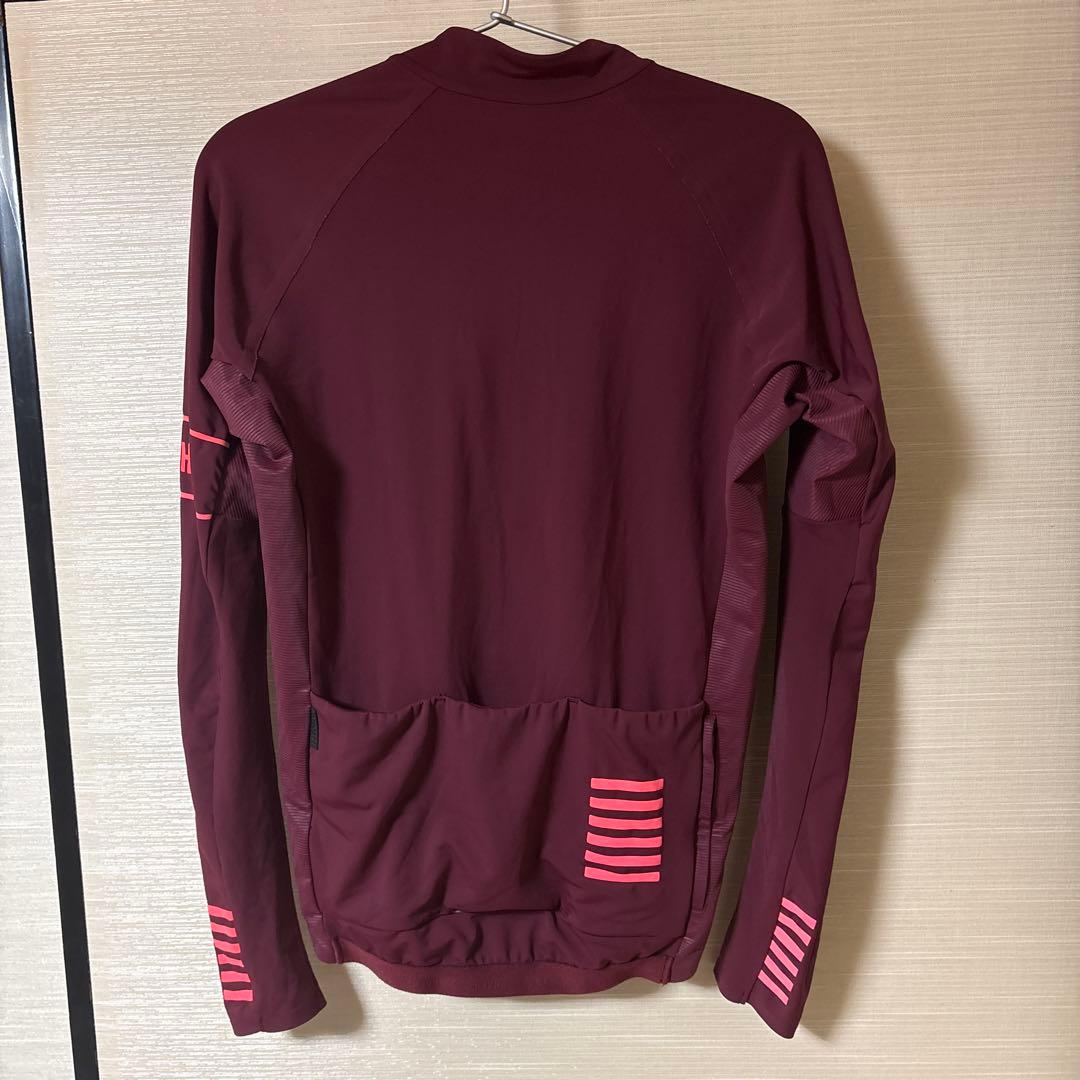 ラファ メンズ プロチーム ロングスリーブ サーマル ジャージ 小豆色系 S