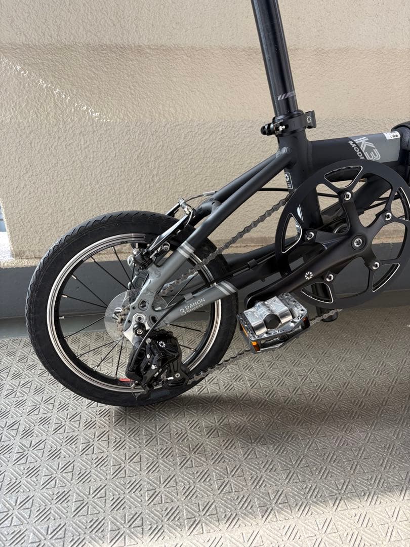 DAHON K3 折りたたみ自転車 グレー