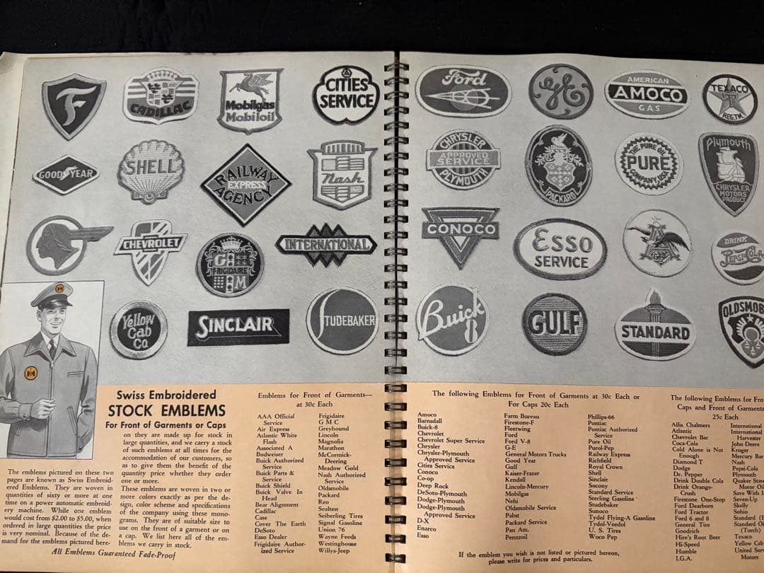 50s Master Garment Corp. ワークウェア　カタログ　作業服