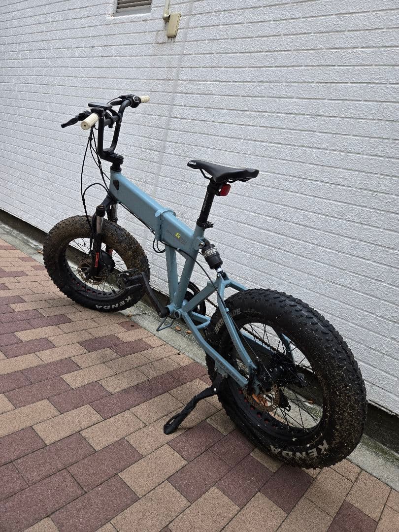 mate系ファットタイヤ電動アシスト自転車 折り畳み わけあり