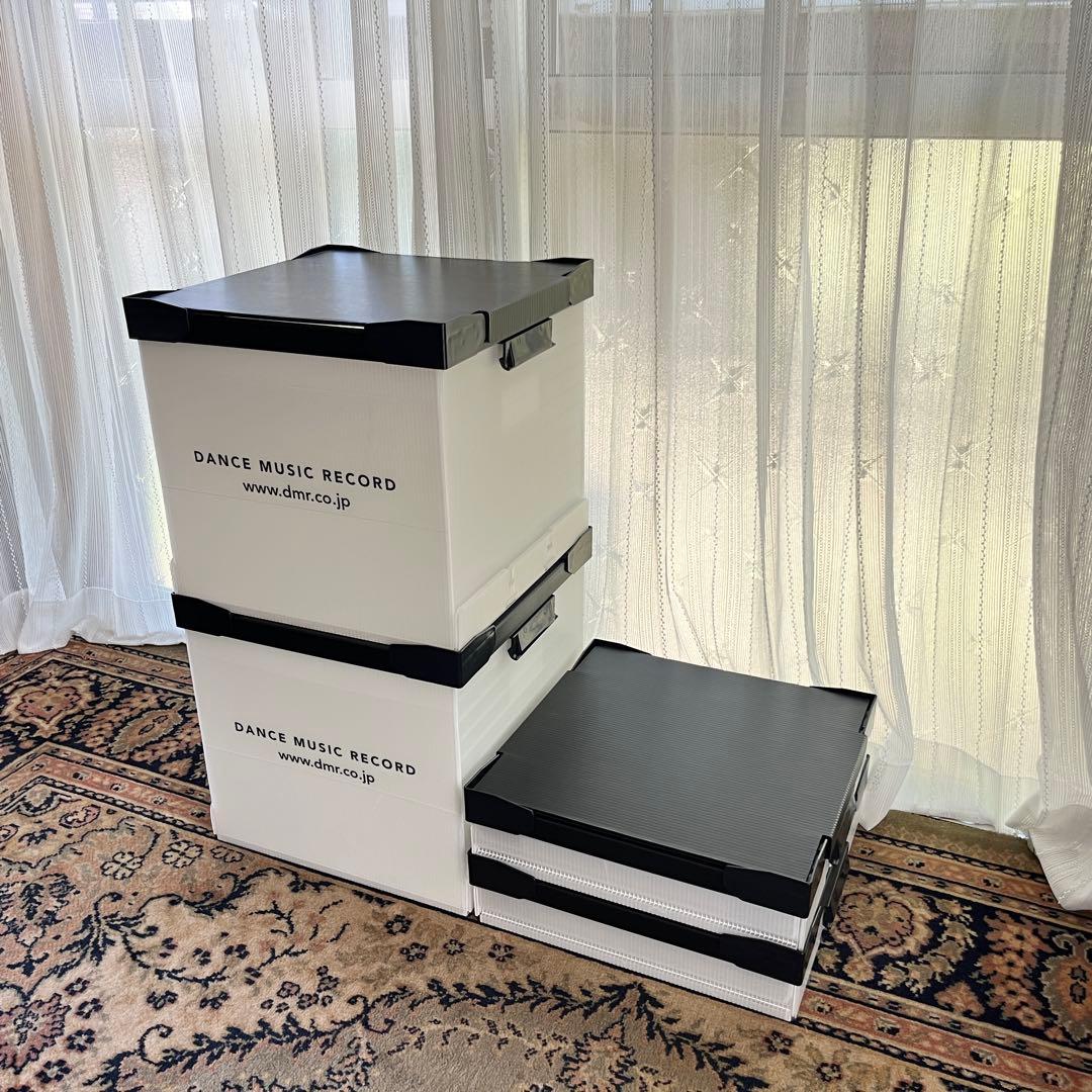 DMR レコードコンテナ 【ホワイト】 4個