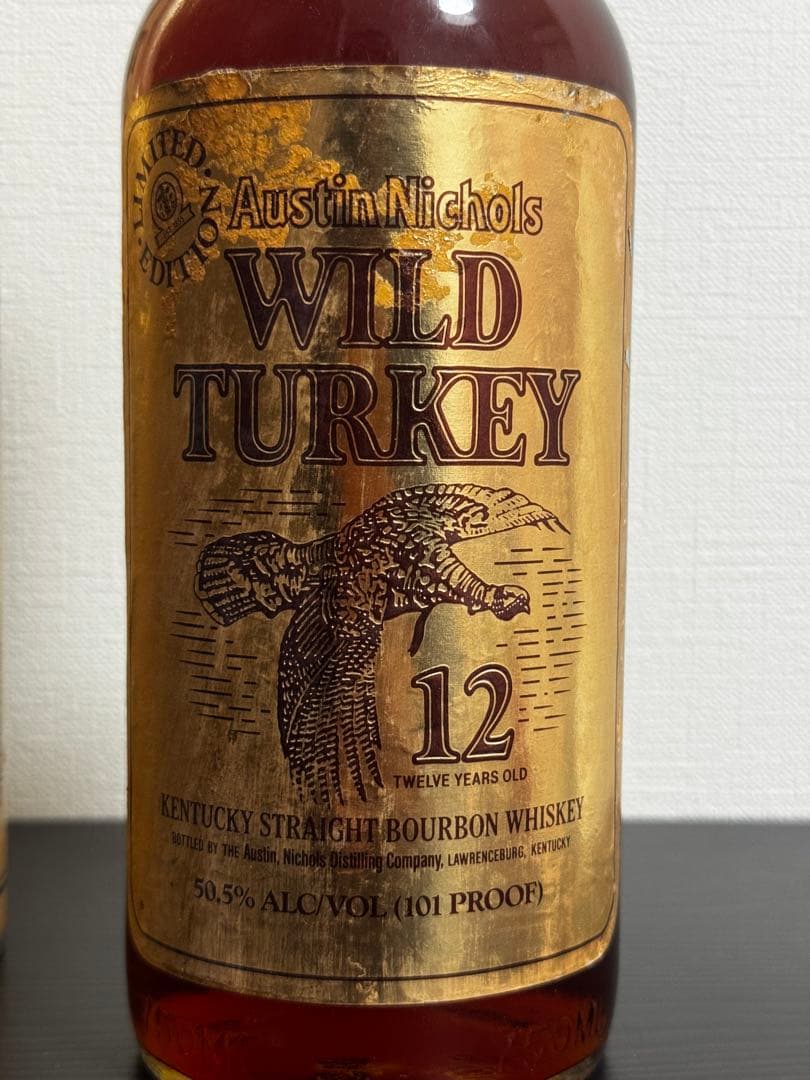 WILD TURKEY 12年 ワイルドターキー ゴールドラベル