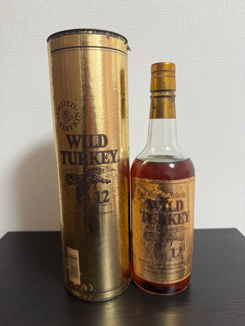 WILD TURKEY 12年 ワイルドターキー ゴールドラベル