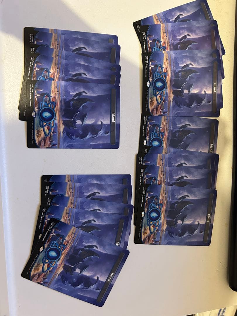 MTG「unfinity」基本土地100枚セット　バラ可　アンフィニティ