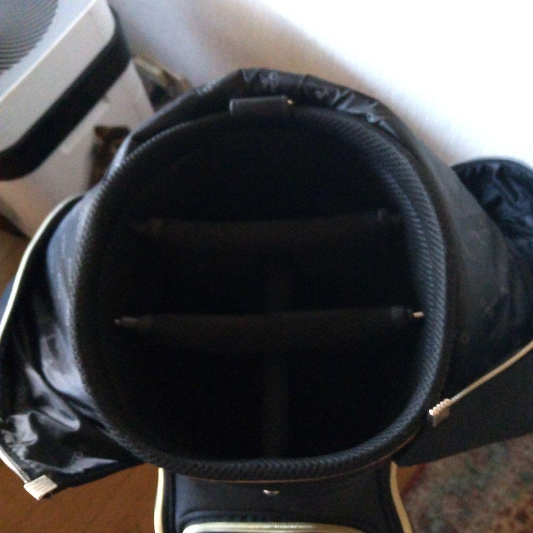 ひ*ん様 POLO ゴルフ キャディバッグ ネイビー・ゴールド キャスター付き