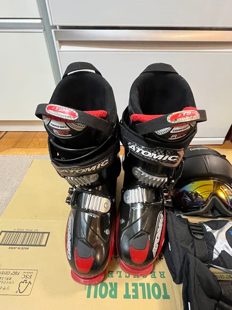 フルセット　ATOMIC 26.5cm ブーツ XERES 157cm スキー
